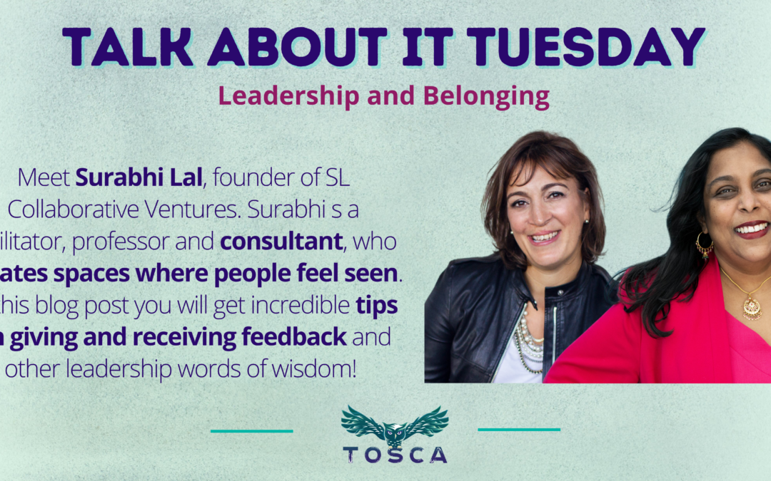 Talk About It Tuesday:  Leadership and Belonging