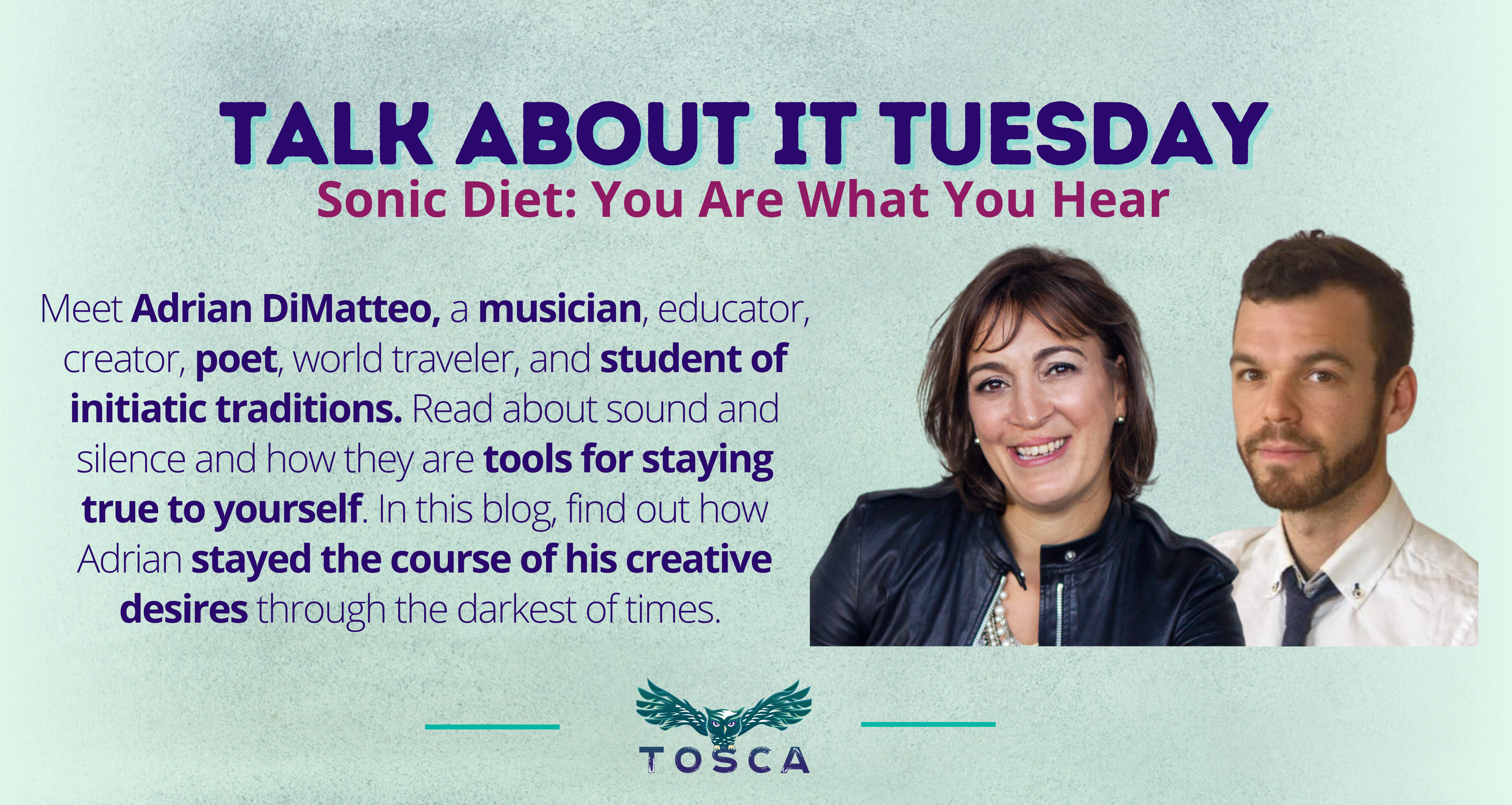 Talk About It Tuesday: Sonic Diet: You Are What You Hear